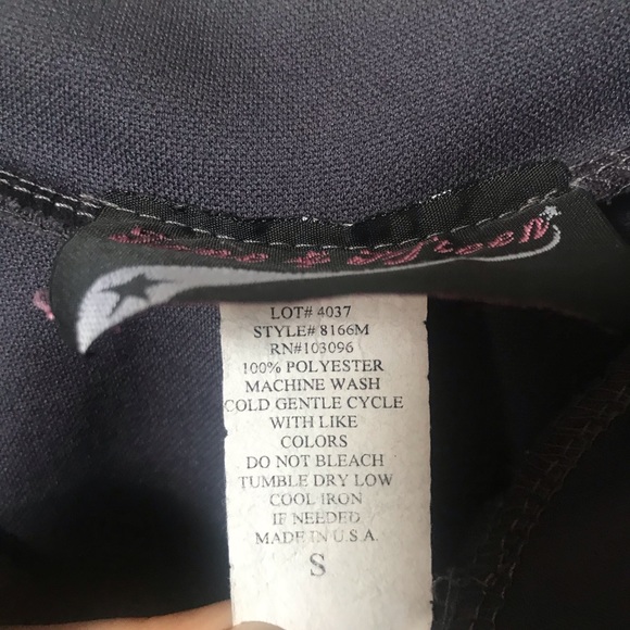 Grey and Blue Workout Jacket - Picture 6 of 7